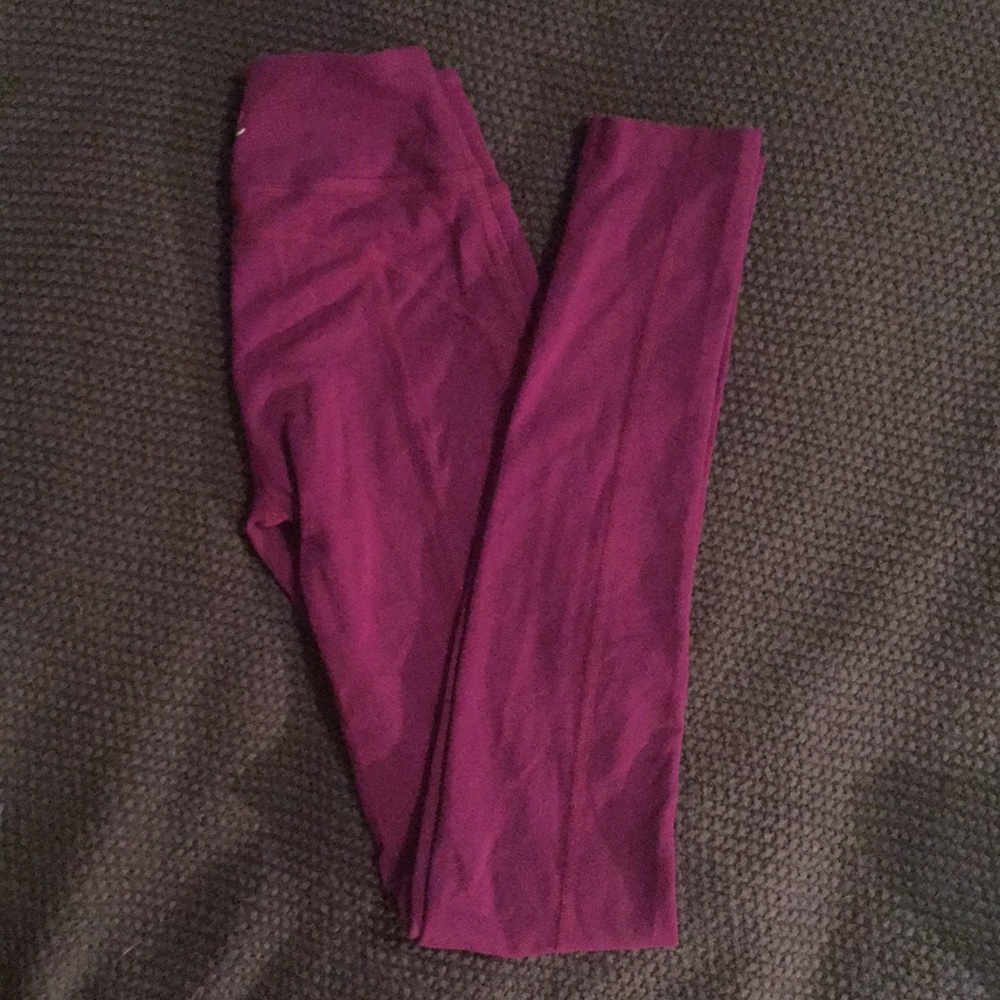 Side panel long leggings